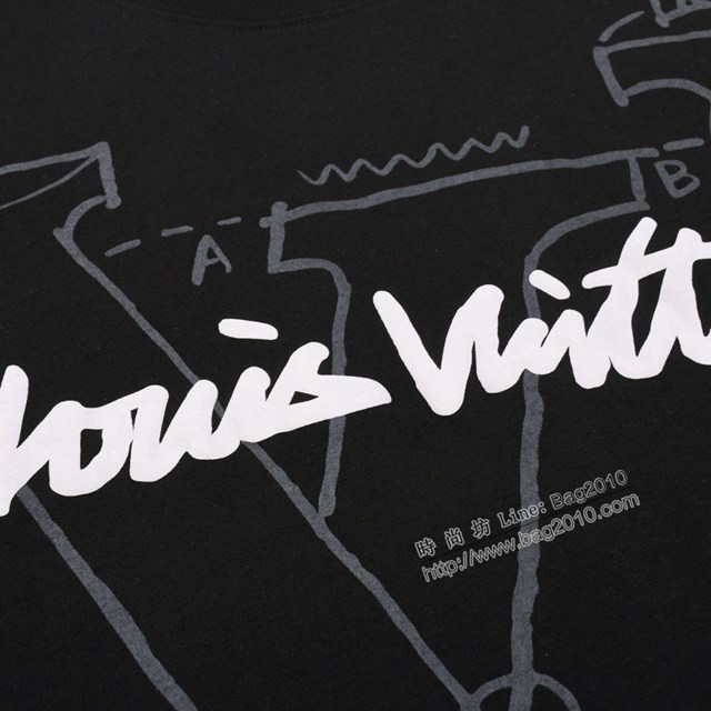 Louisvuitton路易威登Lv專門店2023SS新款印花T恤 男女同款 tzy2688